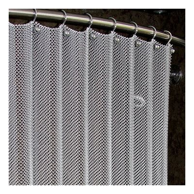 Custom Metal Coil Drapery mit 5mm Öffnung 1,1kg Gewicht 70mm Mesh Malerei Finish
