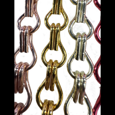 Musterfreier Aluminiumkettenfliegschirm Gute Belüftung