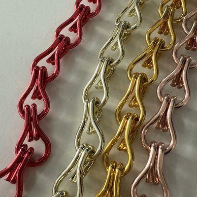 Anpassen Raum Aluminium Kette Link Vorhang perfekte Passform garantiert