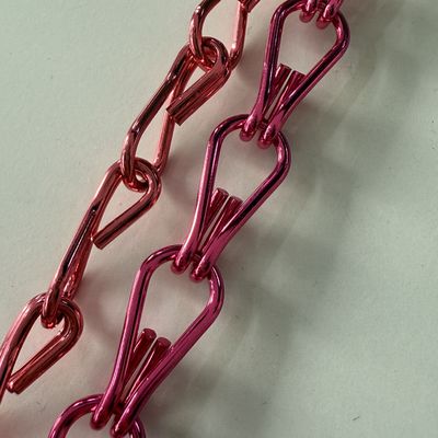 Performance Chain Link Fly Screen mit individuellem Vorhangmuster