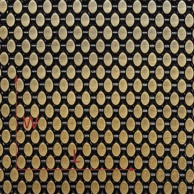 Lasergeschnitte Edelmetallnetzplatten für Außenmarkenanzeigen Moderne Fassaden