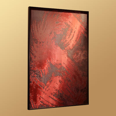 Architektonisches dekoratives Metallwerk Moderne Eber-inspirierte Mesh-Design