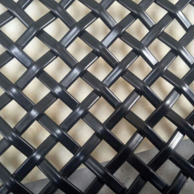 Architektur-Metallgitter mit erweiterter Maschenweite aus Aluminiumplatten mit individueller Breite für gewerbliche und industrielle Anwendungen