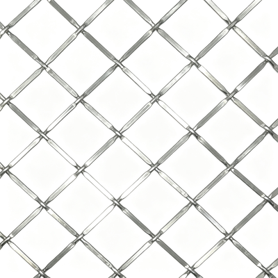 Dekoratives Diamantnetz Architektonisches Metallnetz für Innenwände