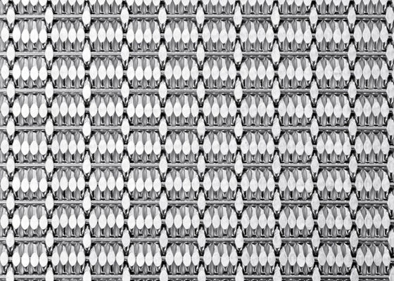 Dauerhaftes PVDF-Drahtgewebe Mesh Panels Cladding Enclosures Weather Resisitant